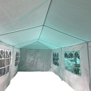 Obrazek Pawilon ogrodowy 3x9x2,7 m biały