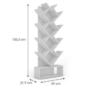 Obrazek Regał Willy biały