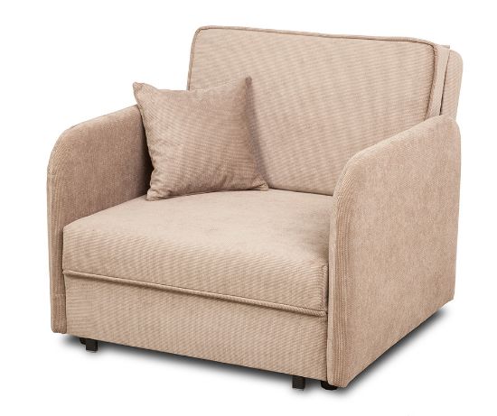 Obrazek Sofa rozkładana jednoosobowa Polly beż