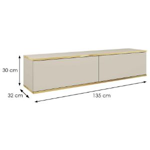 Obrazek Szafka RTV Oro 135 beżowy