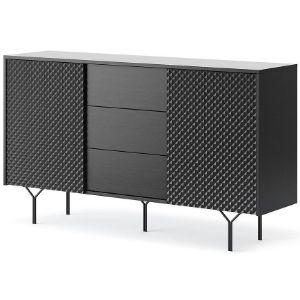 Obrazek Komoda Raven KSZ144 2D czarny