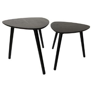 Obrazek Zestaw stolików Fenix czarny