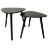 Obrazek Zestaw stolików Fenix czarny