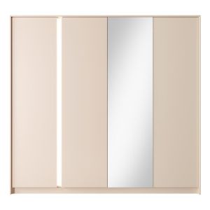 Obrazek Szafa DAST 4D lustro beż