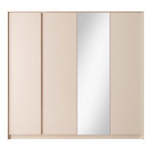 Obrazek Szafa DAST 4D lustro beż