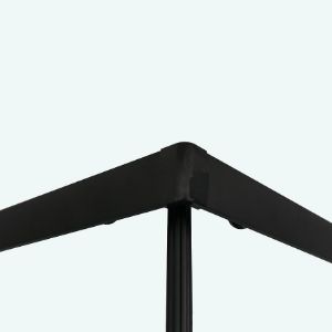 Obrazek Kabina prysznicowa kwadratowa Elize 90x90x200 black