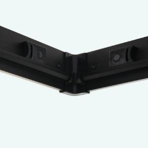Obrazek Kabina prysznicowa kwadratowa Elize 90x90x200 black