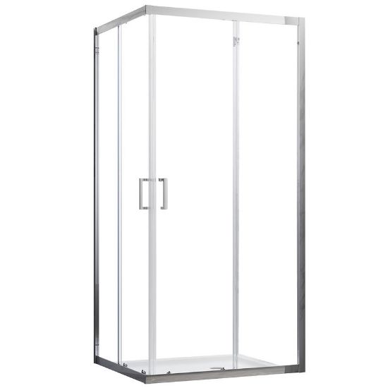 Obrazek Kabina prysznicowa kwadratowa Mika 90x90x190 chrom