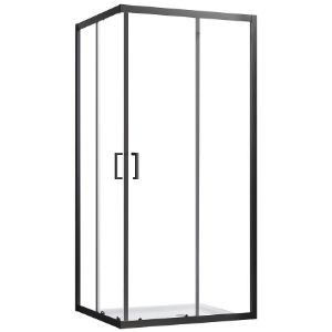 Obrazek Kabina prysznicowa kwadratowa Mika 90x90x190 black
