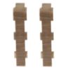 Obrazek Łącznik do listwy SG75 – 70 Dąb burbon ciemny – 2 szt