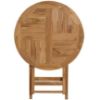 Obrazek Drewniany stolik składany Dumai Teak 70x70 cm