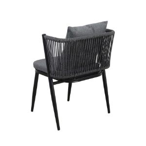 Obrazek Komplet mebli ogrodowych Korfu szary 2+1