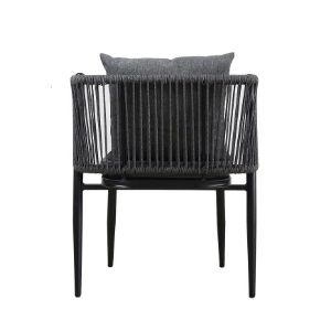 Obrazek Komplet mebli ogrodowych Korfu szary 2+1