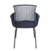 Obrazek Krzesło ogrodowe Dakota czarne