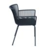 Obrazek Krzesło ogrodowe Dakota czarne