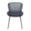 Obrazek Krzesło ogrodowe Indiana czarne