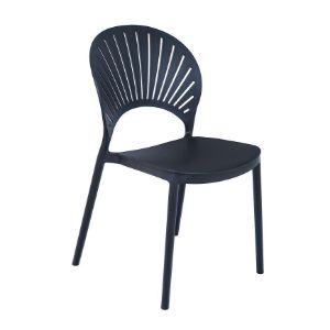 Obrazek Krzesła ogrodowe Rimini czarne