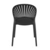 Obrazek Krzesła ogrodowe Rimini czarne
