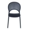 Obrazek Krzesła ogrodowe Rimini czarne