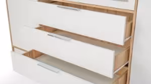 Obrazek Szafa z lustrem Lati D4 dąb wotan/biały