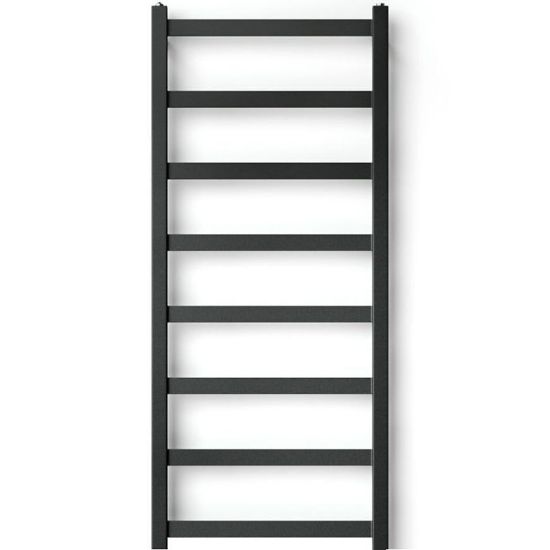Obrazek Grzejnik łazienkowy Dex 100/50 czarny