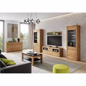 Obrazek Szafa 70 Kama dąb camargue/czarny mat