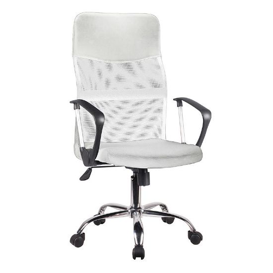 Obrazek Krzesło obrotowe Mizar 2501 white/chrome