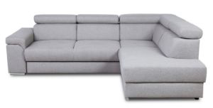 Obrazek Narożnik z funkcją spania Wersal beżowy popiel lewy