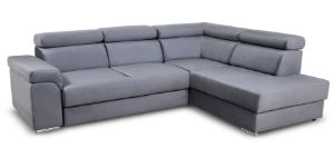 Obrazek Narożnik z funkcją spania Wersal popielaty lewy