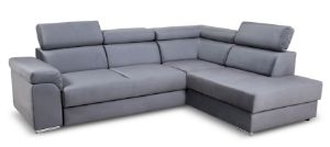 Obrazek Narożnik z funkcją spania Wersal popielaty lewy