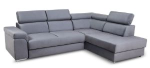 Obrazek Narożnik z funkcją spania Wersal popielaty lewy