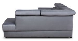 Obrazek Narożnik z funkcją spania Wersal popielaty lewy