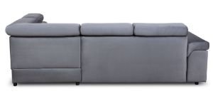 Obrazek Narożnik z funkcją spania Wersal popielaty lewy