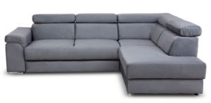 Obrazek Narożnik z funkcją spania Wersal popielaty lewy