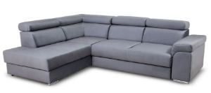 Obrazek Narożnik z funkcją spania Wersal popielaty prawy