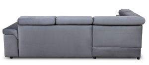 Obrazek Narożnik z funkcją spania Wersal popielaty prawy