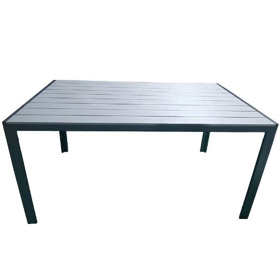 Obrazek Stół Douglas szary z blatem polywood 150x90 cm