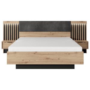 Obrazek Stoliki nocne TALLY 2sztuki dąb artisan/antracyt