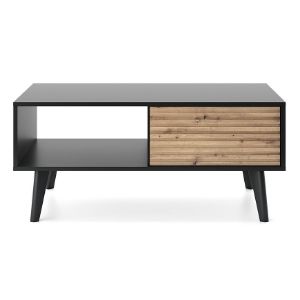 Obrazek Stolik kawowy WILLOW dąb artisan/czarny