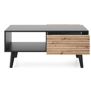 Obrazek Stolik kawowy WILLOW dąb artisan/czarny