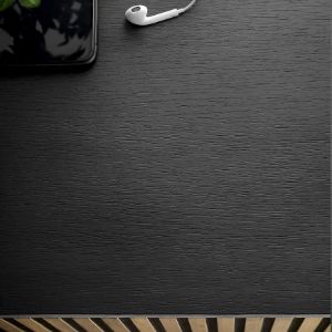 Obrazek Szafka RTV Sento 154 czarny/dąb wotan