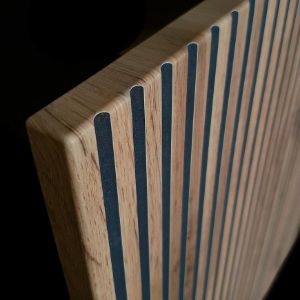 Obrazek Szafka nocna Sento S54 czarny/dąb wotan