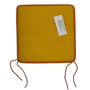 Obrazek Poduszka na krzesło 36X36X2.5CM kropki mix kolorów 402095