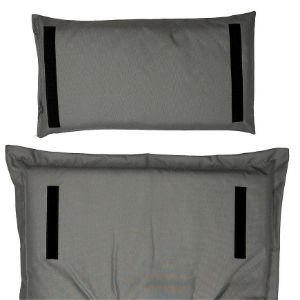 Obrazek Poduszka na krzesło ogrodowe wysoka 402271 szara