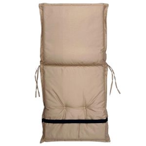 Obrazek Poduszka outdoor100X50X5.5CM niska karmel/szary 401641