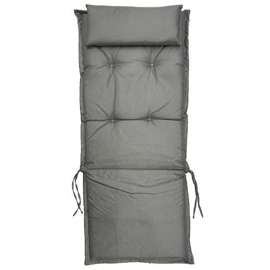 Obrazek Poduszka wodoodporna 120X50X6CM karmel/szary 401640