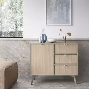 Obrazek Komoda Forest KSZD106 eukaliptus/jodełka scandi