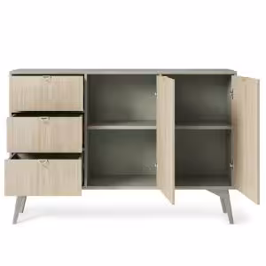 Obrazek Komoda Forest KSZ158 eukaliptus/jodełka scandi