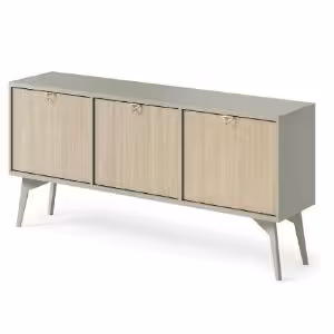 Obrazek Szafka RTV Forest 158 eukaliptus/jodełka scandi