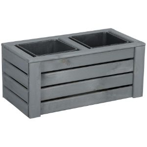 Obrazek Donica Kwartet II szary